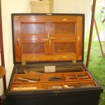 My personal Tool Box modeled after several 18th century tool boxes