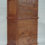 William and Mary Chest on Chest made out of walnut