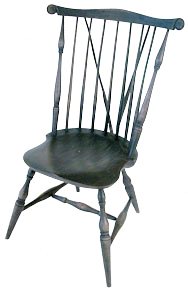 Windsor chair Fan back