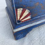 Painted box detail
